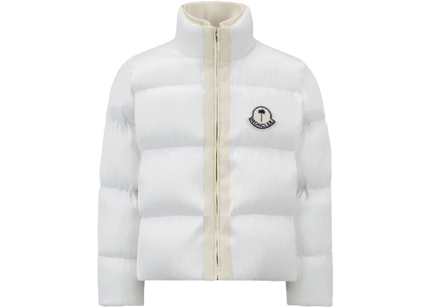 Moncler Maya 70 by Palm Angels Jacket Bright White