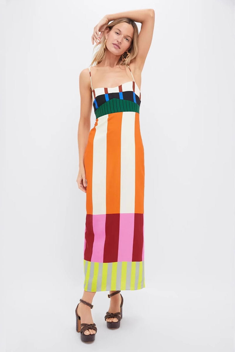 Bengal Multi Paloma Maxi Dress