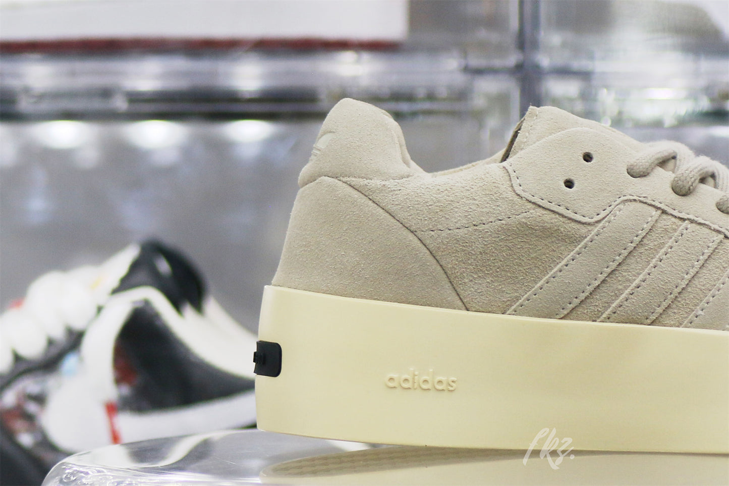 Fear of God x adidas Rivalry Low 86 Dusty Beige