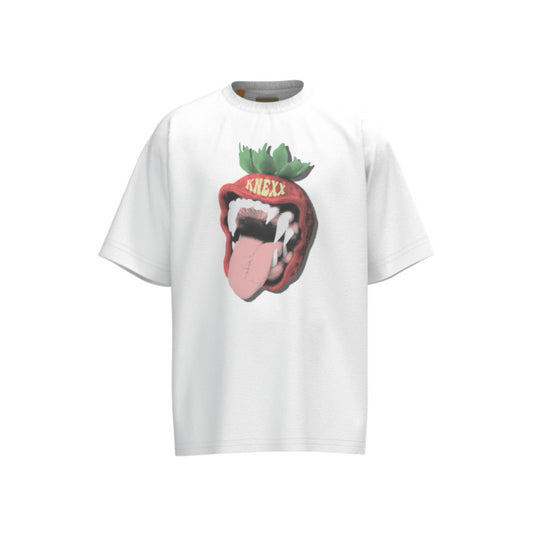Gallery Dep Big teeth funny printing short sleeves