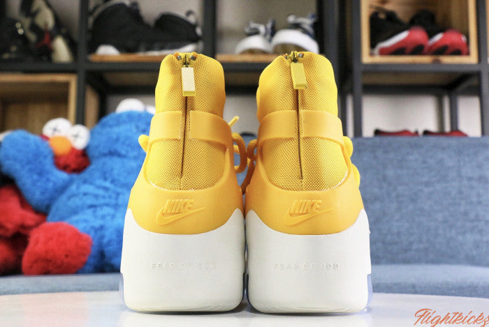 Nike Air Fear of God 1 Amarillo Yellow