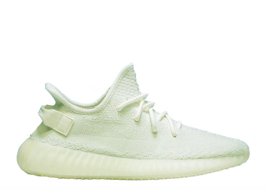 2018 Yeezy 350 V2 Butter/Icy Yellow （Ln5 A1)