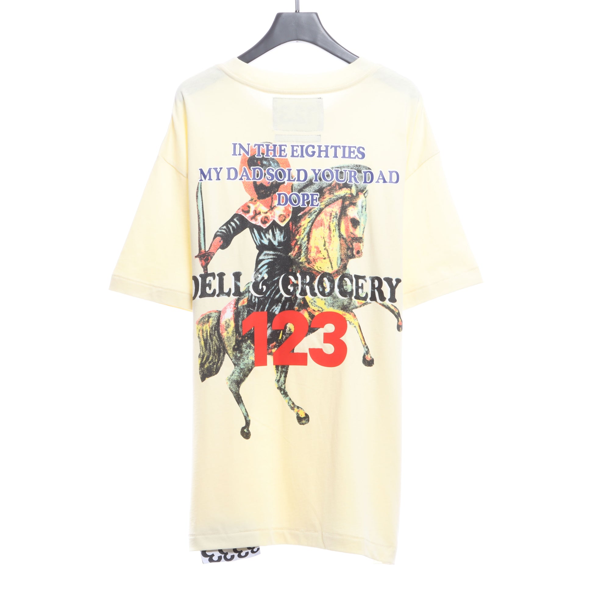 RRR123 Knight print short-sleeved T-shirt
