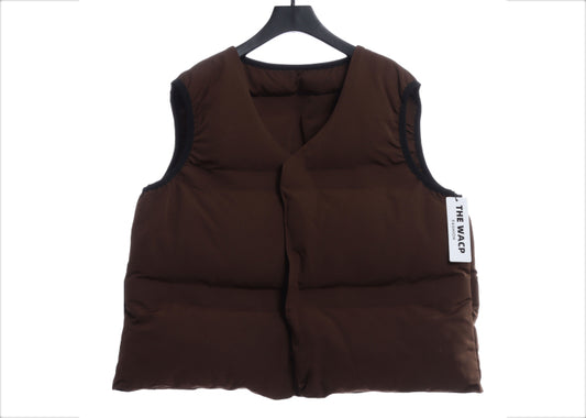 Kanye West yeezy reversible down cotton vest