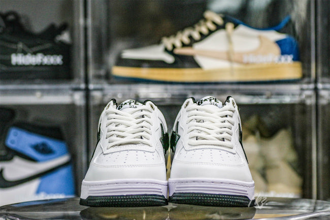 JJJJound x Bapesta White Black