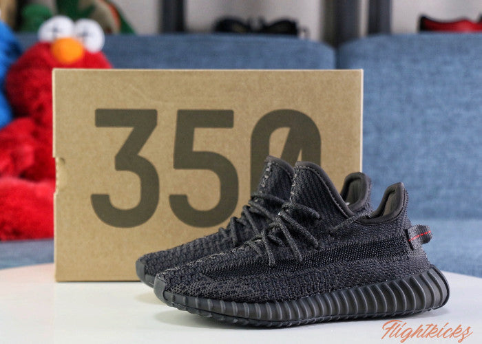 Yeezy 350 Boost Black Static NR Kid (Ln5 A1)