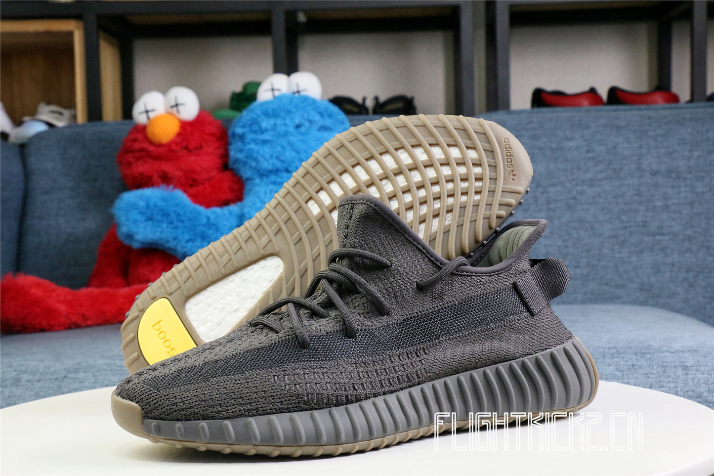 2020 Yeezy 350 V2 Cinder None Reflective Stripe(Ln5 A1)