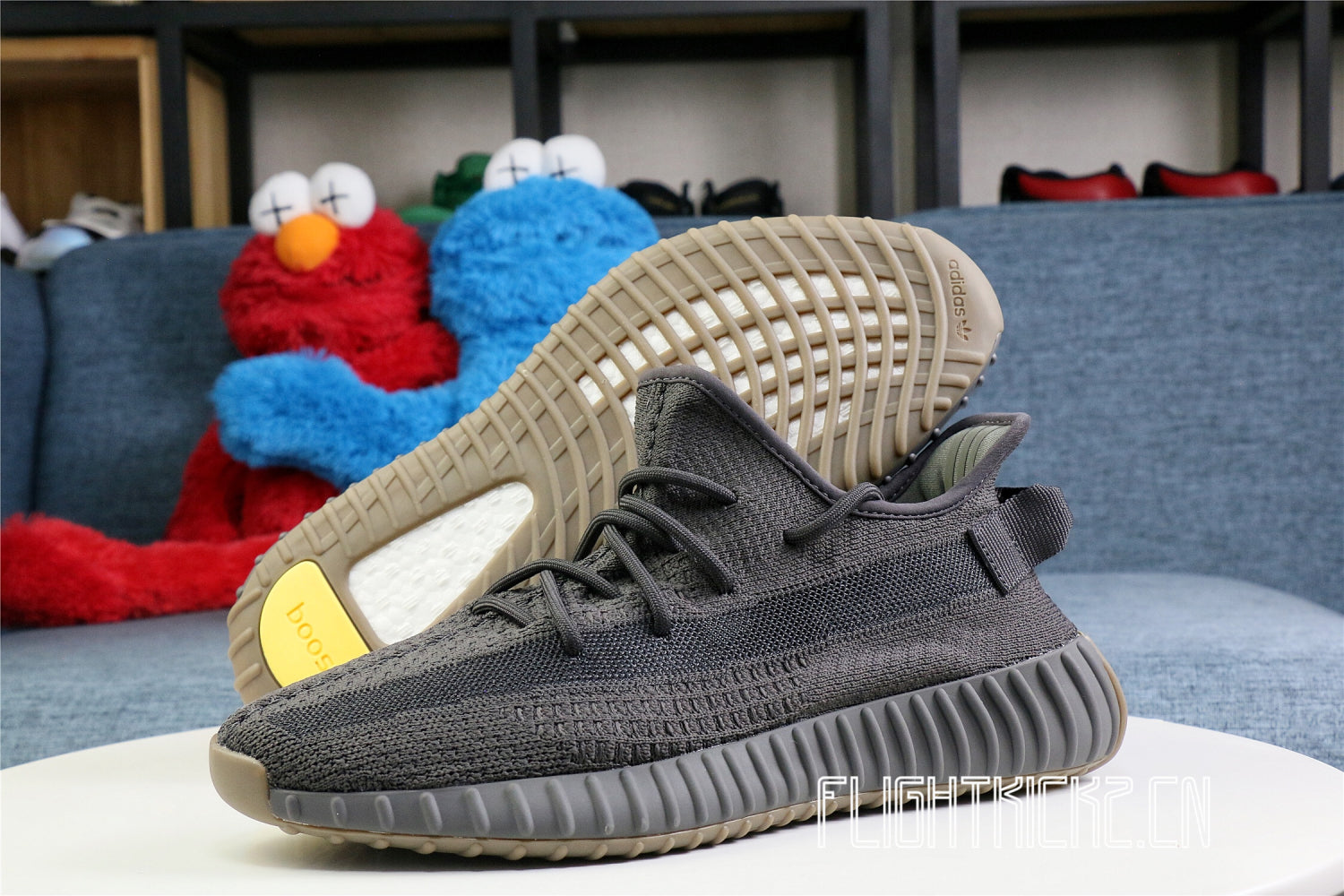 2020 Yeezy 350 V2 Cinder None Reflective Stripe(Ln5 A1)