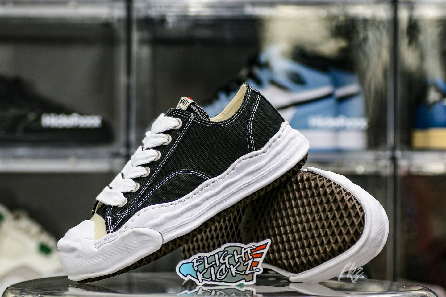MaisOn Margiel@ Yasuhir0 Hank low-top Black sneakers