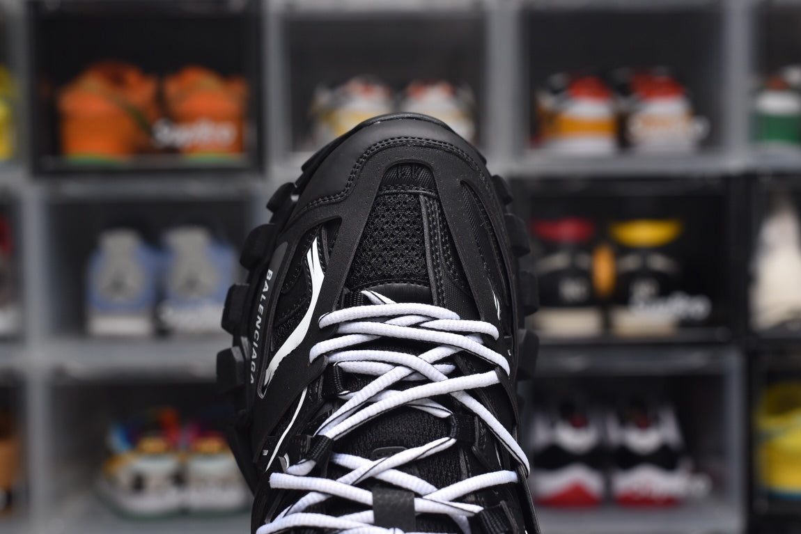 Balenciag* Track Sneaker 'Black White'