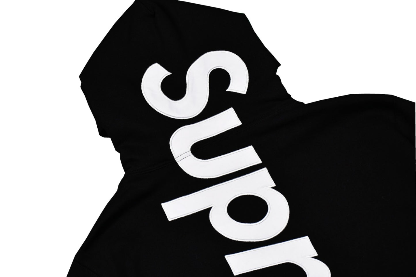 Supreme 22FW Satin Appliqué Hooded Sweatshirt