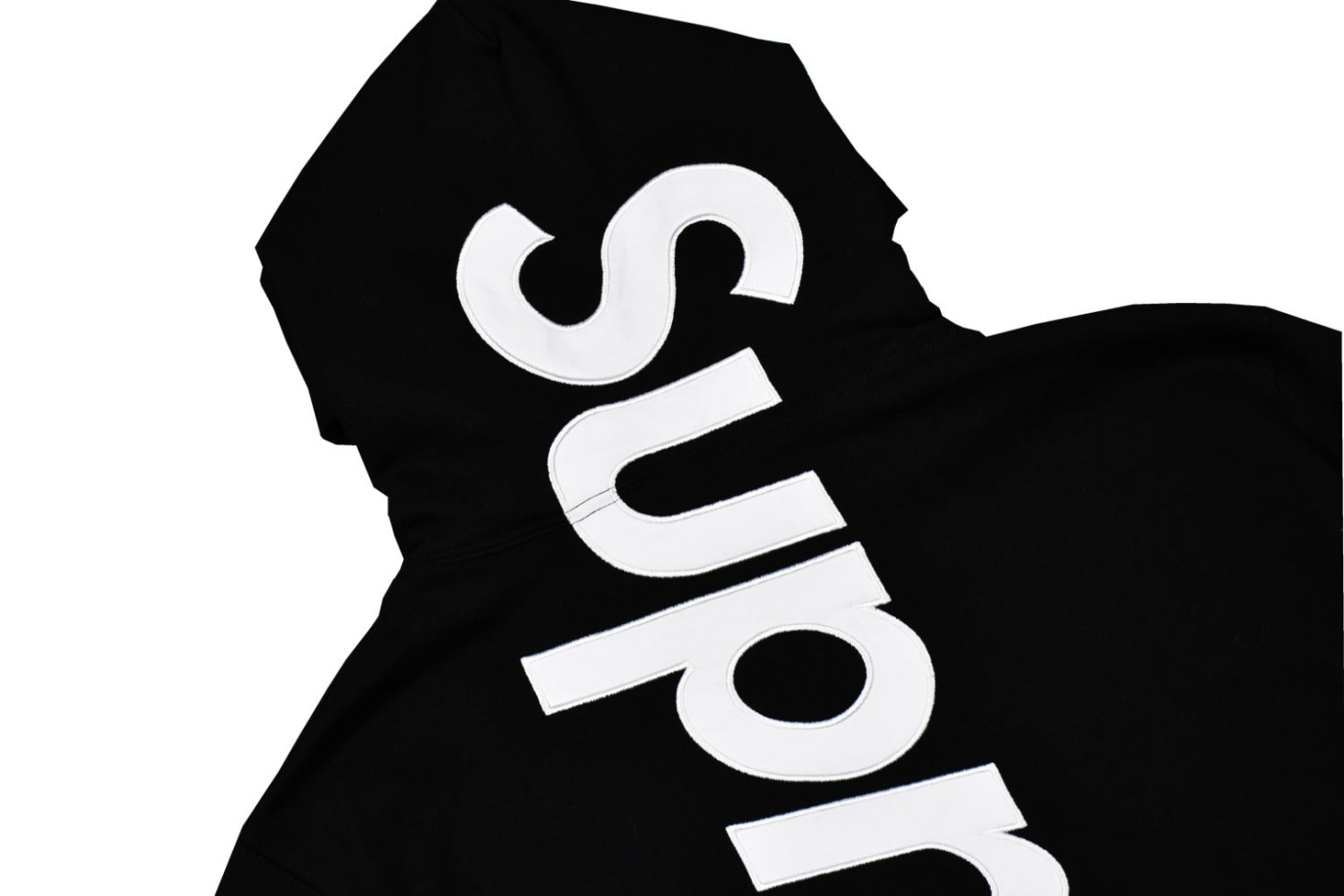 Supreme 22FW Satin Appliqué Hooded Sweatshirt