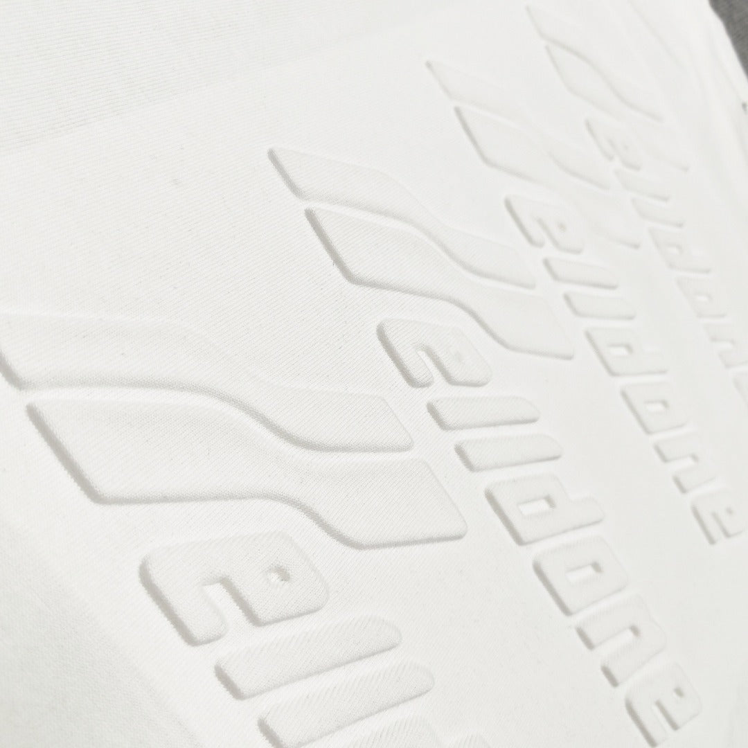 WE11D0NE TRACK Embossed Banner T-Shirt