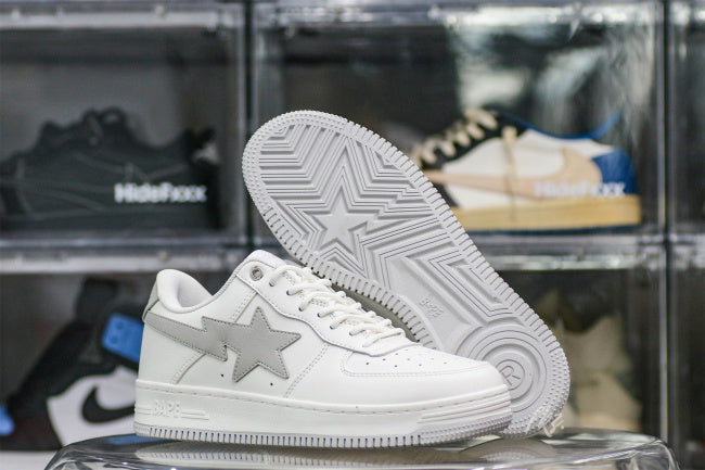 JJJJound x Bapesta White Grey