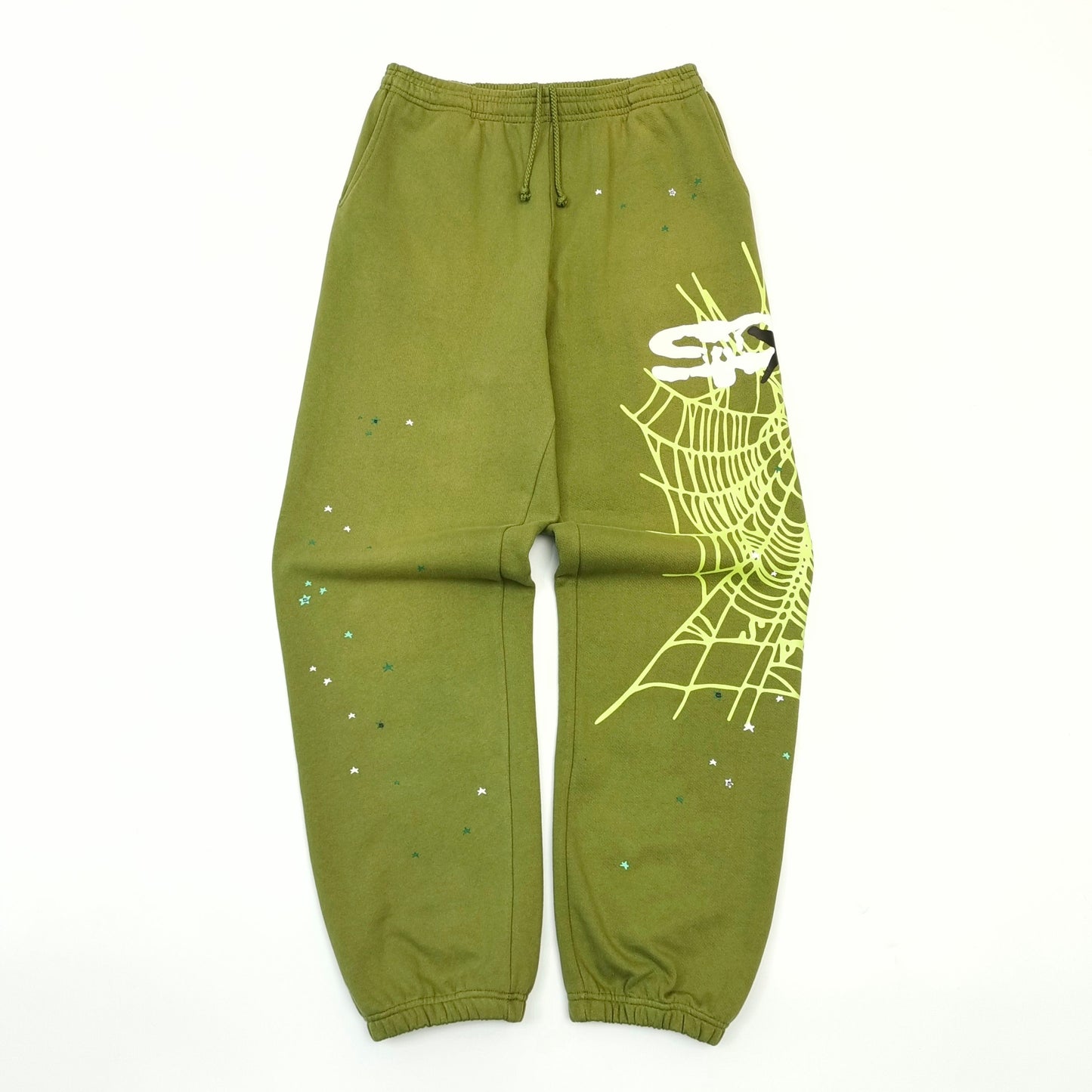 1:1 New green mesh green sweatpants