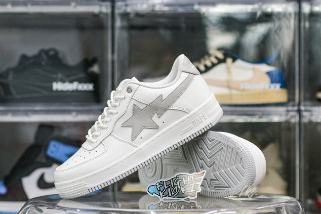JJJJound x Bapesta White Grey