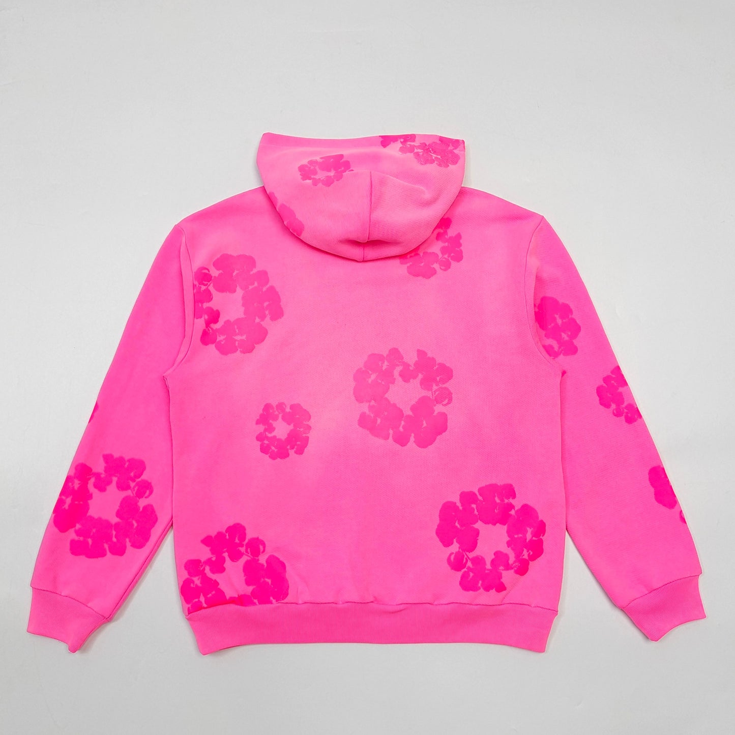 1:1 New color pink puff hoodie pant