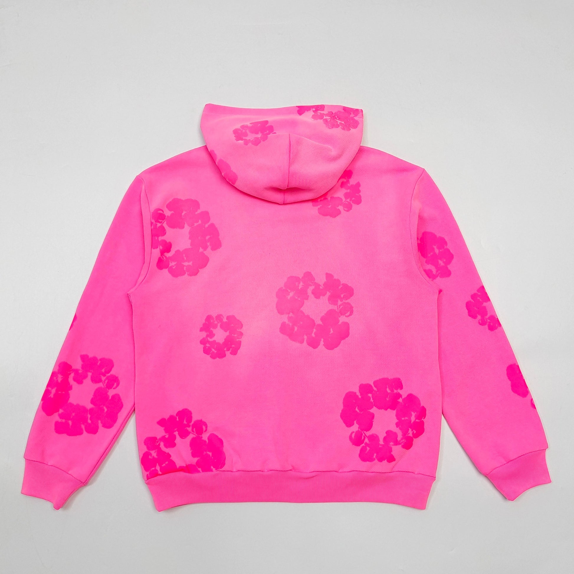 1:1 New color pink puff hoodie pant