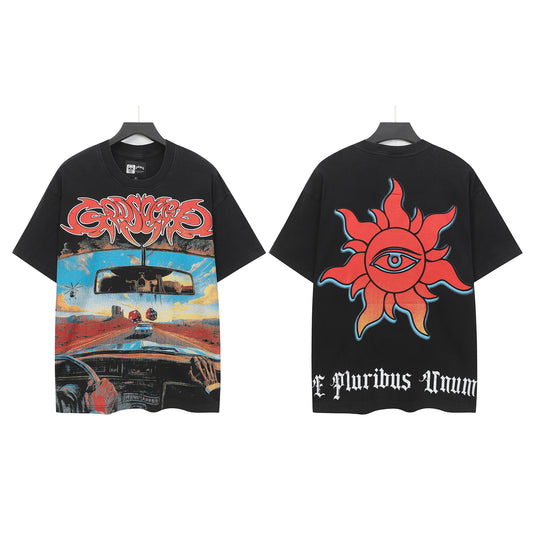 New arrival car mirrio cotton tee
