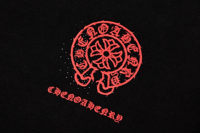 Chrome Hearts Horsebit Print Bead-DyedT shirt 2024
