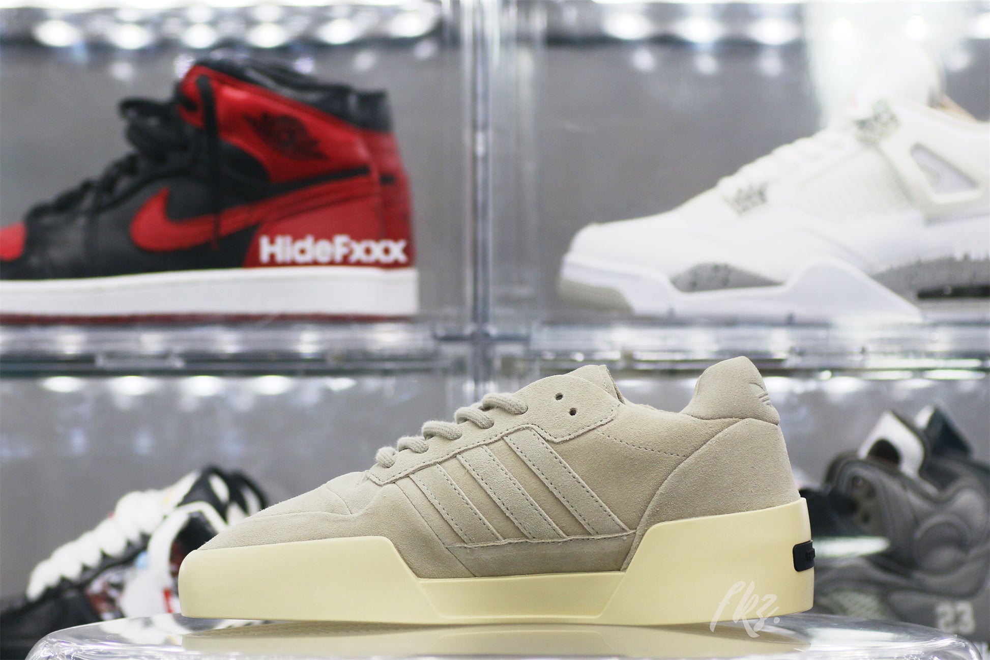 Fear of God x adidas Rivalry Low 86 Dusty Beige