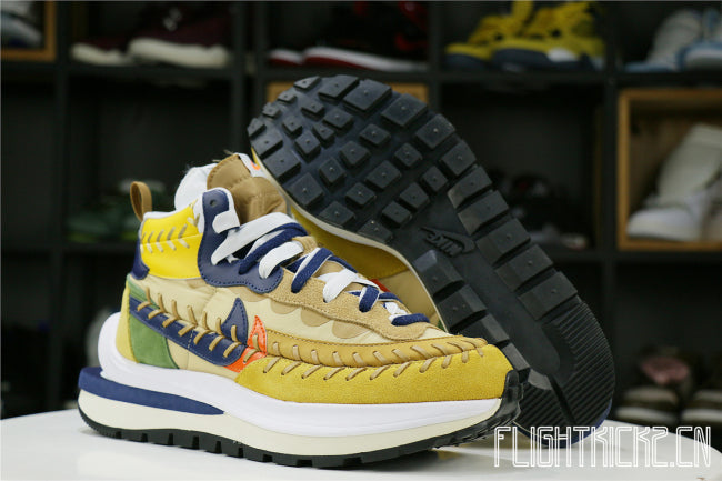 Nike Vaporwaffle sacai Jean Paul Gaultier Sesame Blue