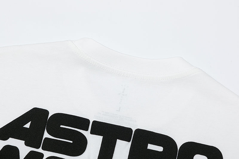 Travis Scott Cactus Jack Fesrival Staff Tee rap tour short sleeves
