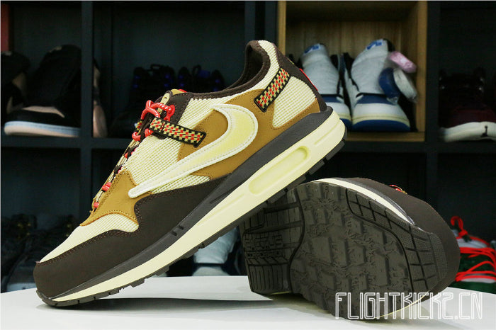 Travis Scott x Nike Air Max 1 “Cactus Jack” Baroque Brown