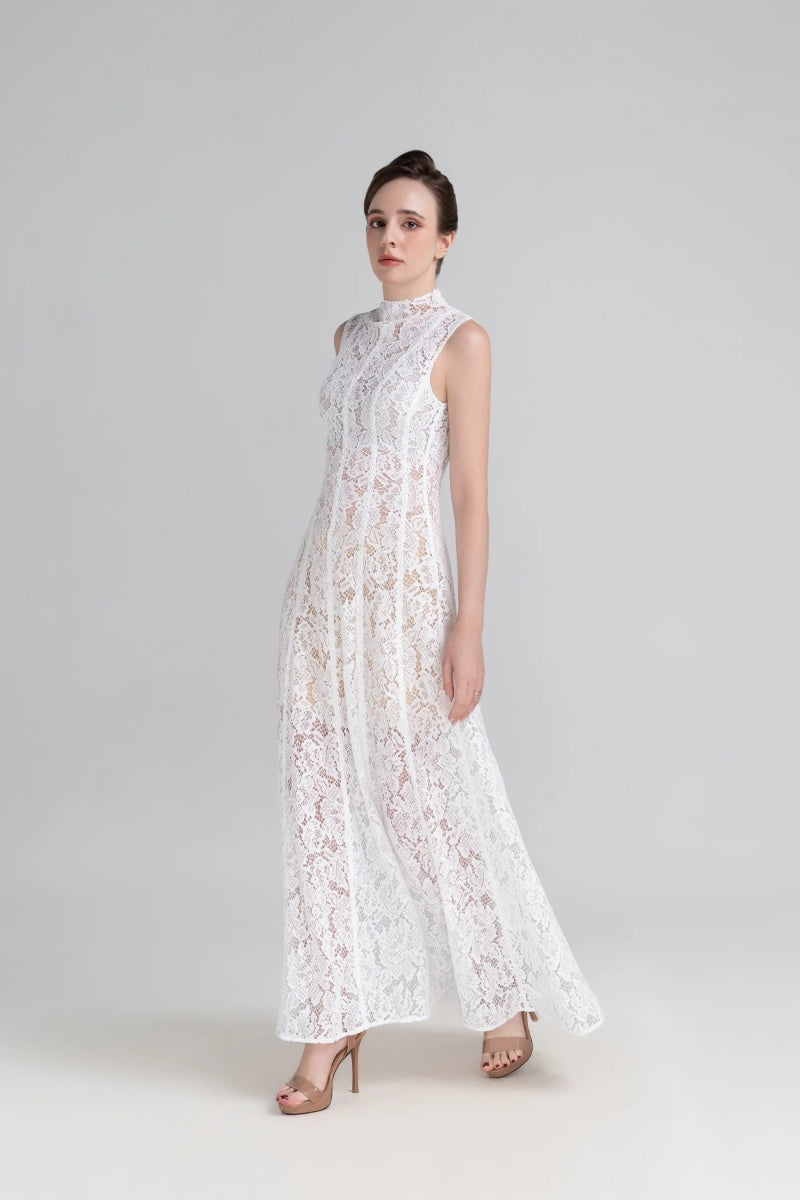 Lily Lace Maxi Dress
