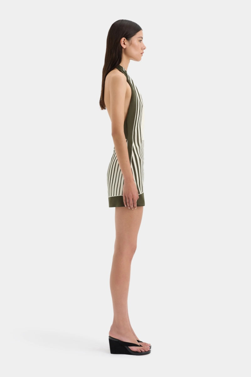 Unique Print  Mini Dress