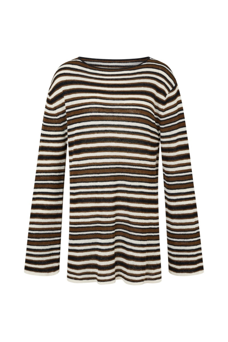 Open-Back Knitted Mini Dress