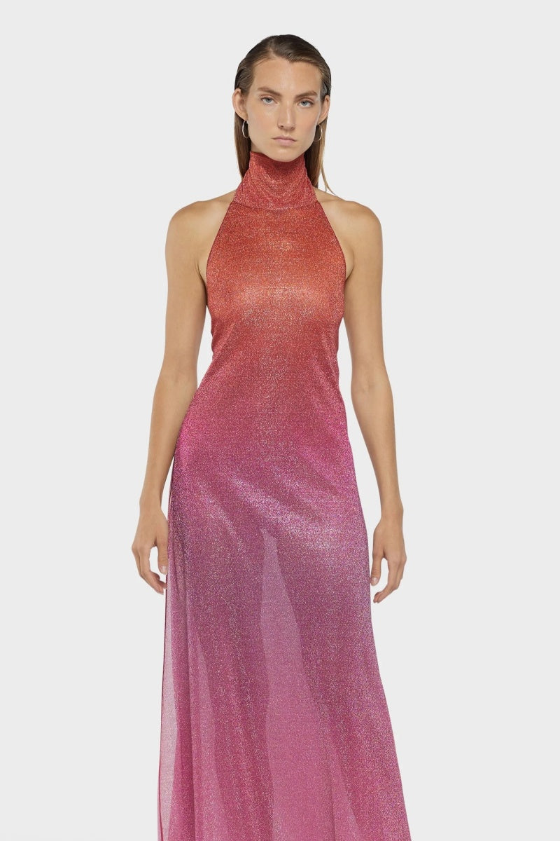 Oséree Orange Lumière  Maxi Dress