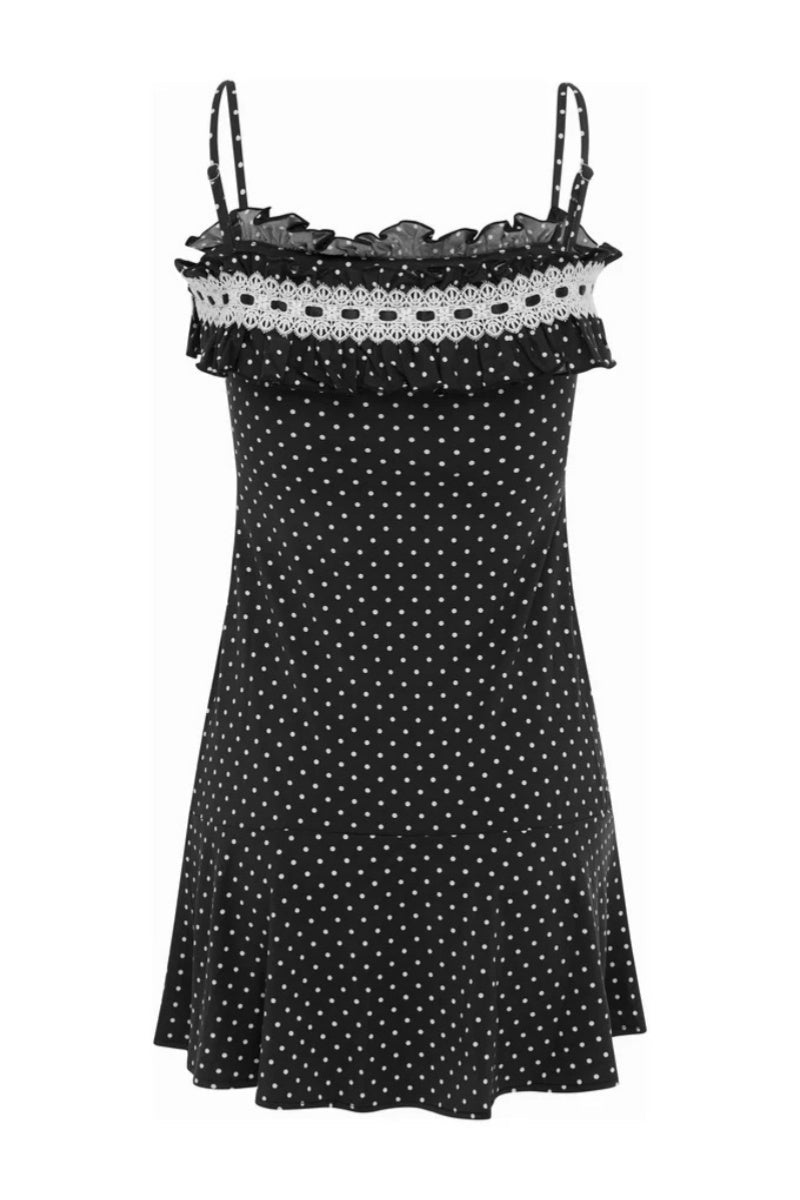 Zoe Polka Dots Mini Dress